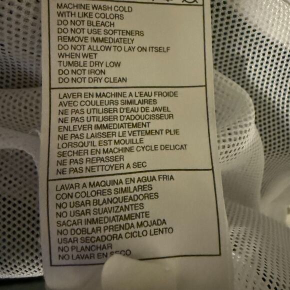 NIKE Womens Size M White & Gray Mesh Lined Windbreaker Full Zip Jacket - Picture 7 of 8